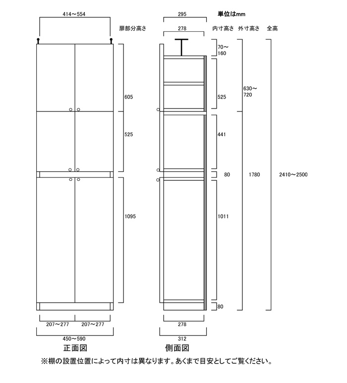 寸法図