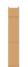 高さ２５０．１～２５９．１ｃｍ幅２５～２９ｃｍ奥行１９ｃｍ