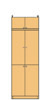 高さ２４１．１～２５０．１ｃｍ幅４５～５９ｃｍ奥行１９ｃｍ