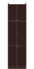 高さ２７４．１～２８３．１ｃｍ幅４５～５９ｃｍ奥行４６ｃｍ