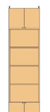 高さ２６５．１～２７４．１ｃｍ幅６０～７０ｃｍ奥行４０ｃｍ