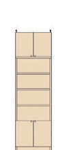 高さ２２６～２３５ｃｍ幅４５～５９ｃｍ奥行３１ｃｍ