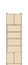 高さ２２６～２３５ｃｍ幅４５～５９ｃｍ奥行４６ｃｍ