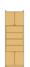 高さ２４１～２５０ｃｍ幅６０～７０ｃｍ奥行１９ｃｍ