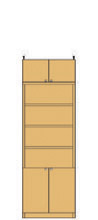 高さ２０８～２１７ｃｍ幅４５～５９ｃｍ奥行３１ｃｍ