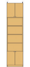 高さ２７４．１～２８３．１ｃｍ幅４５～５９ｃｍ奥行４０ｃｍ