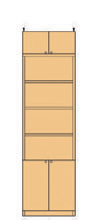 高さ２４１．１～２５０．１ｃｍ幅４５～５９ｃｍ奥行３１ｃｍ