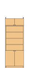 高さ２０８～２１７ｃｍ幅６０～７０ｃｍ奥行４６ｃｍ