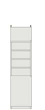 高さ２１７～２２６ｃｍ幅３０～４４ｃｍ奥行１９ｃｍ