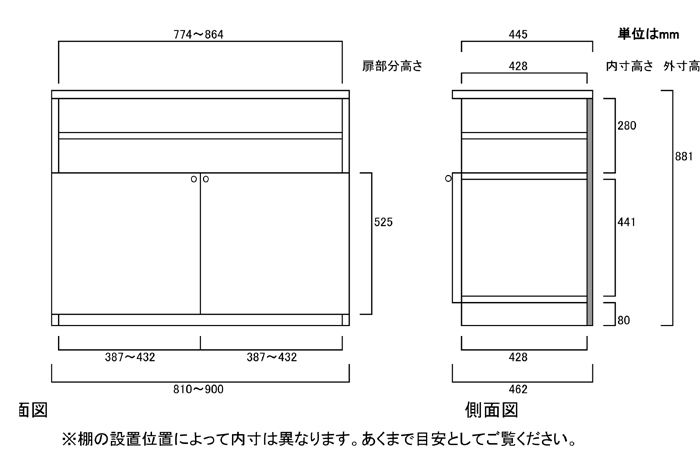 寸法図